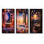 «Celestial Dream Bathroom I», ensemble d'art mural sur toile 3 pièces-502893161-502893162