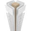 Colonne carrée classique non fuselée Craftsman Pueblo avec base standard et base standard-70905751