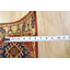 Tapis de couloir unique en laine noué à la main orange / crème 2 pi 7 po x 9 pi 9 po Lucy-Rose