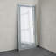 Grand miroir de plancher mural Casmer 