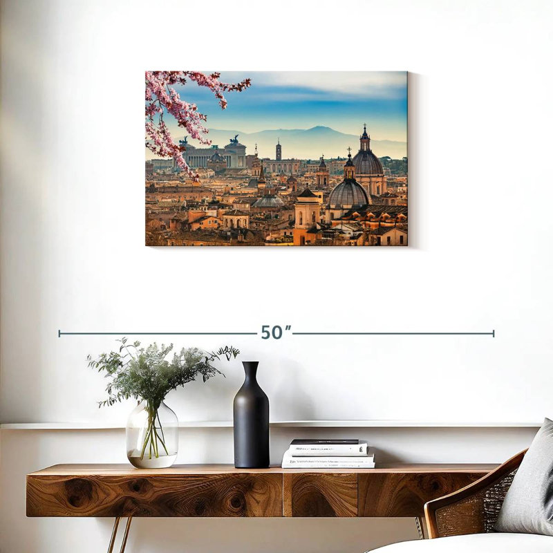 Ravi Rome, 20" H x 30" W