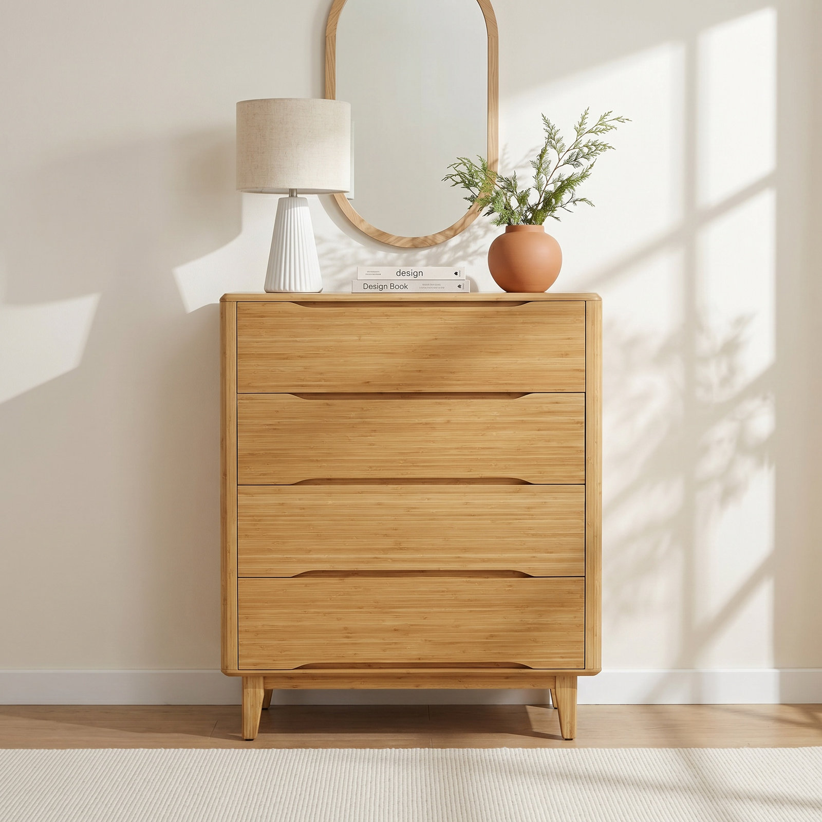 Lacey 5 - Drawer Dresser, Caramelized