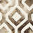 Bryauna Hand Tufted Wool/Cotton Geometric Rug in Ivory/Chocolate-445772856