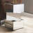 Aydan Glass Top End Table