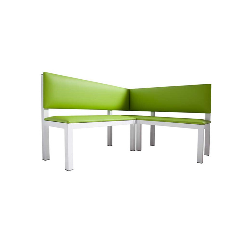 Glenita Faux Leather Upholstered Bench