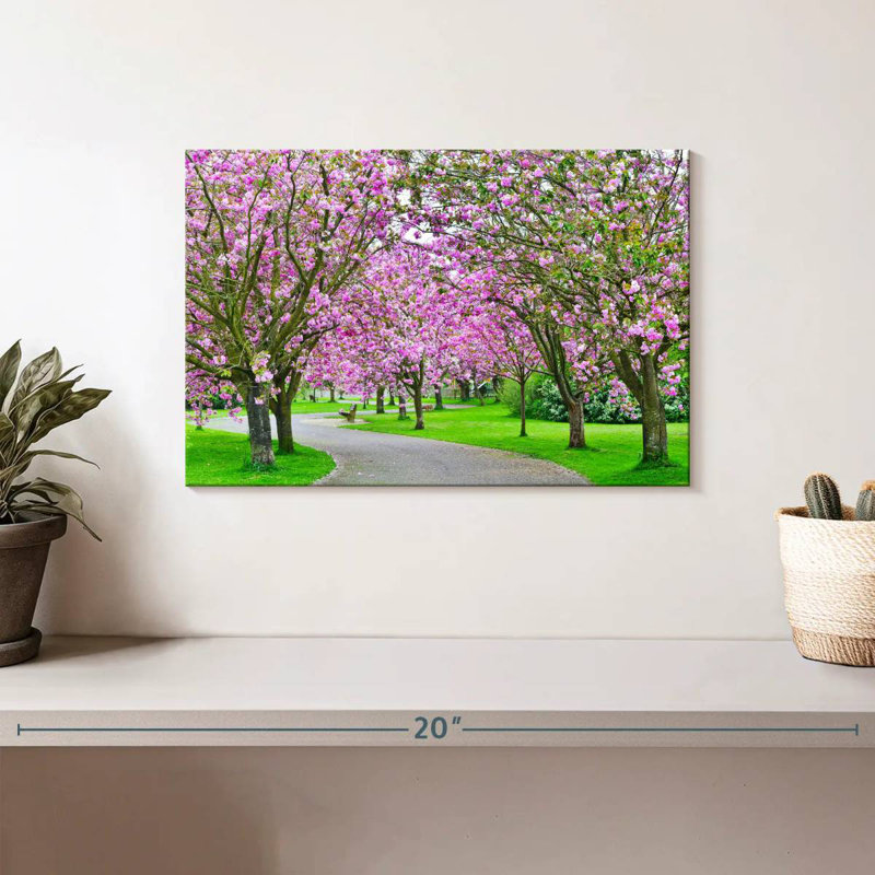 Harnek Sakura Path, 8" H x 12" W