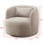 Sydney 34" Wide Boucle Upholstered Swivel Armchair-1980456829