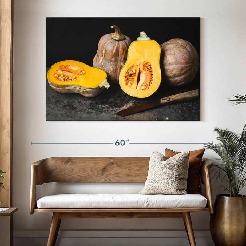 Courge musquée Yarlin, H 34 po x l 51 po