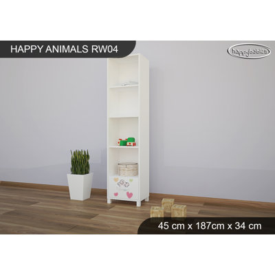 187cm H X 45cm W Cube Unit Kids Bookcase