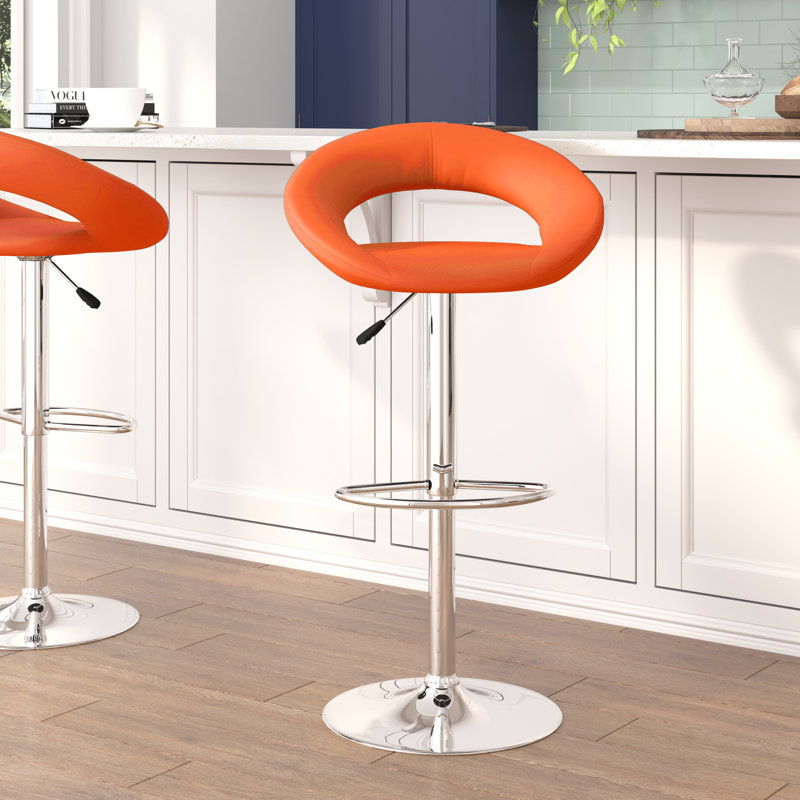 Tabouret de bar Miraloma, Orange