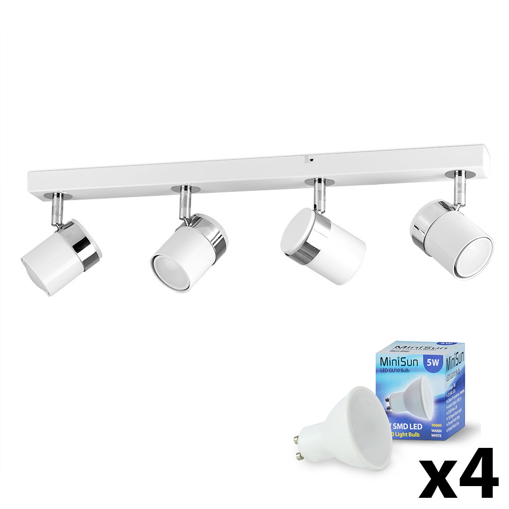Rosie 4 Light LED Ceiling Spotlight