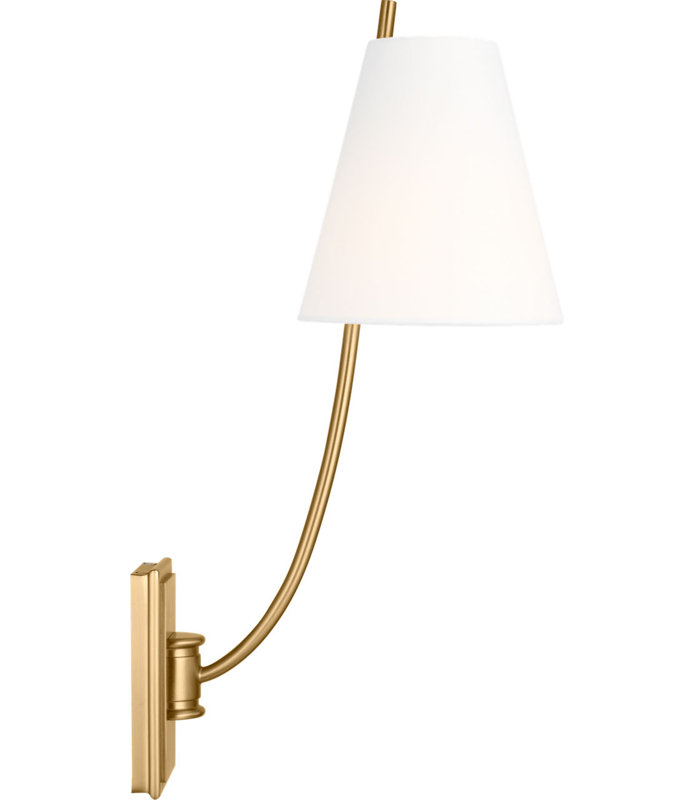 Reyes Wall Sconce, Burnished Brass
