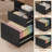 70.9" Executive Desk With Power Outlet, Modern Office Desk With Lateral File Cabinet,-413001636