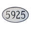 1-Line Wall Address Plaque-41672309-41672314