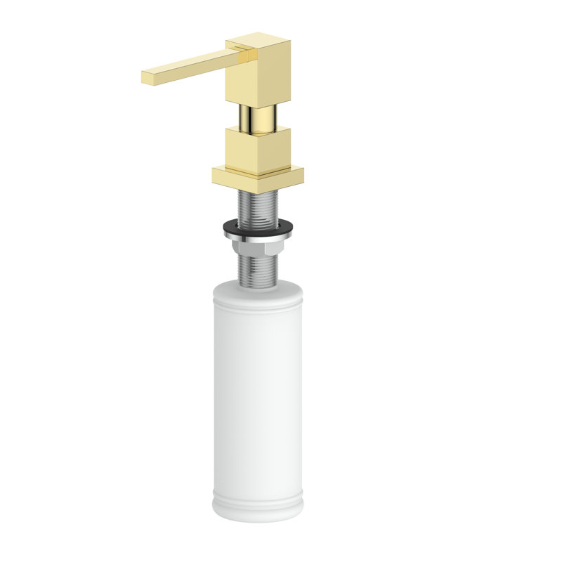 Soap Dispenser, Polished Gold
