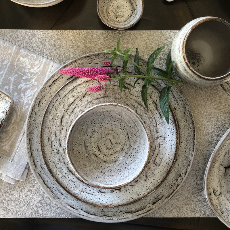 Truffle Stoneware Dinner Plate