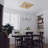 Chevron Ceiling Medallion-63412024-63412027