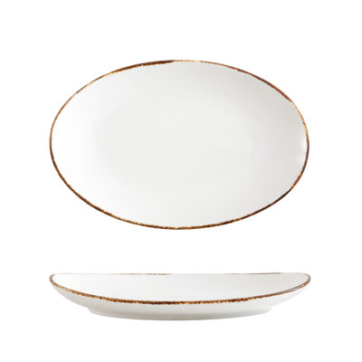 Fortessa Spice Salt Oval Coupe Platter