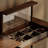 Makeup Vanity with mirror,1 drawers,1 chair