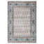 Tapis oriental gris / bleu Agostino-1787193047