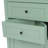 Triangle Tall Cabinet with 3 Drawers and Adjustable Shelves for Bathroom, Kitchen or Living Room, MDF Board with Painted Finish-426067292