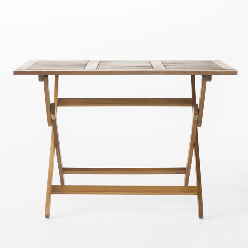 43.5" FOLDABLE TABLE, Natural