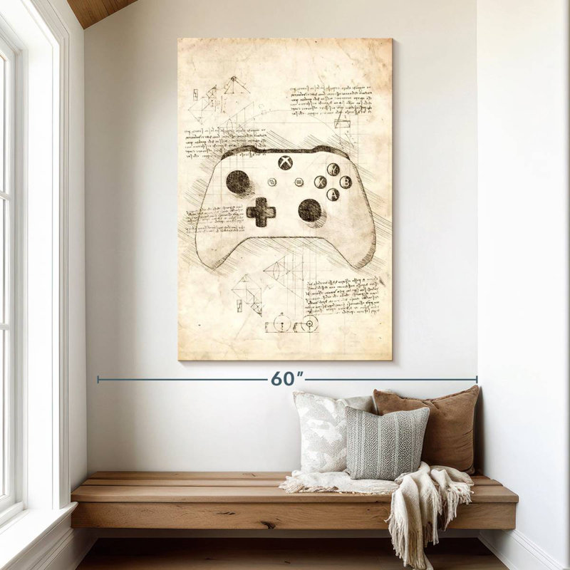 Keiraleigh Xbox One Gamepad, 51" H x 34" W