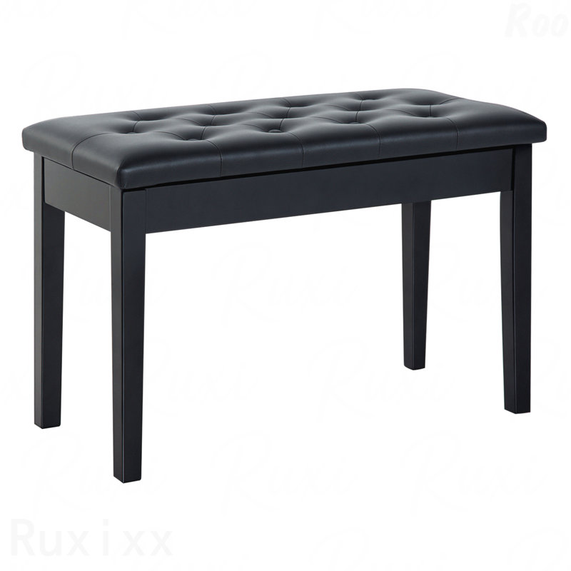 Banc de piano, ensemble de piano, Noir