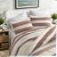 Durable 3-piece Terracotta Bedding Set, Polyester Comfort With Modern Style