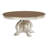 Mohall 5-Piece Round Dining Set with Upholstered Chairs-99258557-98057065