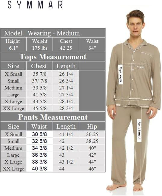 Micro Modal Jersey Above Knee Bathrobe with Pockets, Black, XL