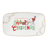 Snoopy Christmas Hors D'oeuvres Tray