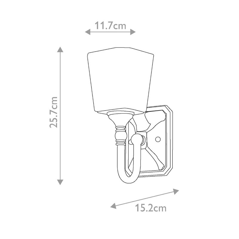 Backwoods Dimmable Bath Sconce
