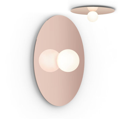Bola Disc Single Light Flush Mount