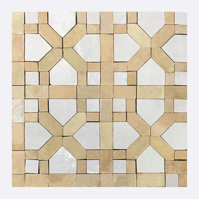 Cordoba Zellige 12" x 12" Mosaic Wall Tile