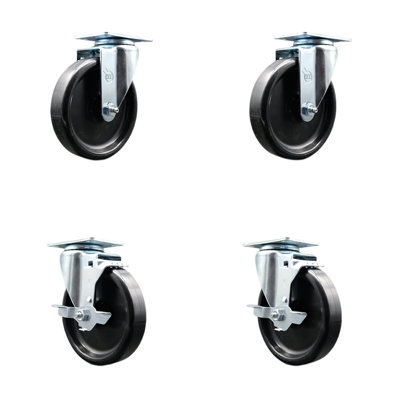 Assure Parts Replacement Caster Set  Service Caster Brand