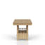 Table de comptoir - finition caramel