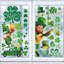 Décorations de la Saint-Patrick : autocollants pour fenêtres (10 feuilles) en forme de trèfle