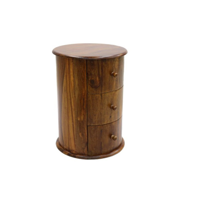 44cm W Solid Wood Bedside Table