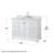 Deborah 48'' Single Bathroom Vanity with Marble Top-23113219-80209506