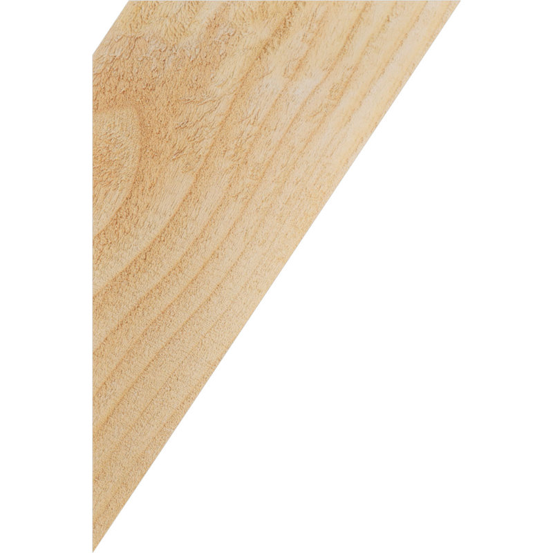 Attelle de genou traditionnelle, Douglas (sciage brut), H 12 po x l 6 po x P 8 po