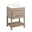 Ensemble de meuble-lavabo simple 24 po avec lavabo encastré rectangulaire Robertson-95318678-75246833-95318679