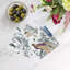 Audubon Exotica Cotton Sateen Cocktail Napkins-1754039007