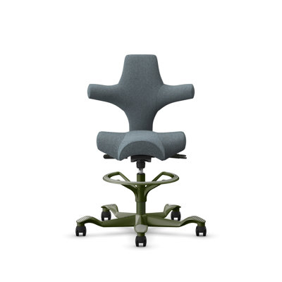 Fauteuil réglable en hauteur avec repose-pieds HœG Capisco