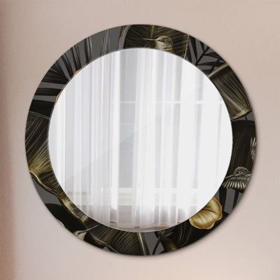 Huldar Glass Flat Wall Mirror