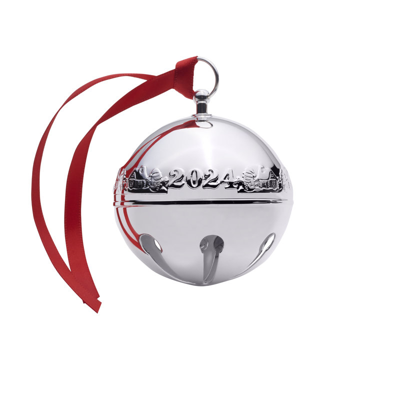 Wallace 2024 Silver-Plate Sleigh Bell, 54th Edition