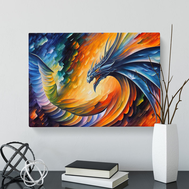 Dragon Vol.2 - Wrapped Canvas, 40cm H x 60cm W x 3cm D