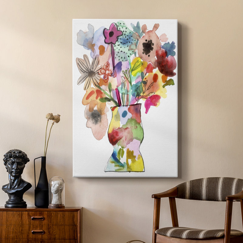 Linear Bouquet II - Gallery Cavas