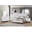 Mobilier de chambre à coucher contemporain en bois avec commode 6 tiroirs 1Pc-1772224830