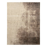 Distressed Homage Hand Knotted Wool Abstract Area Rug